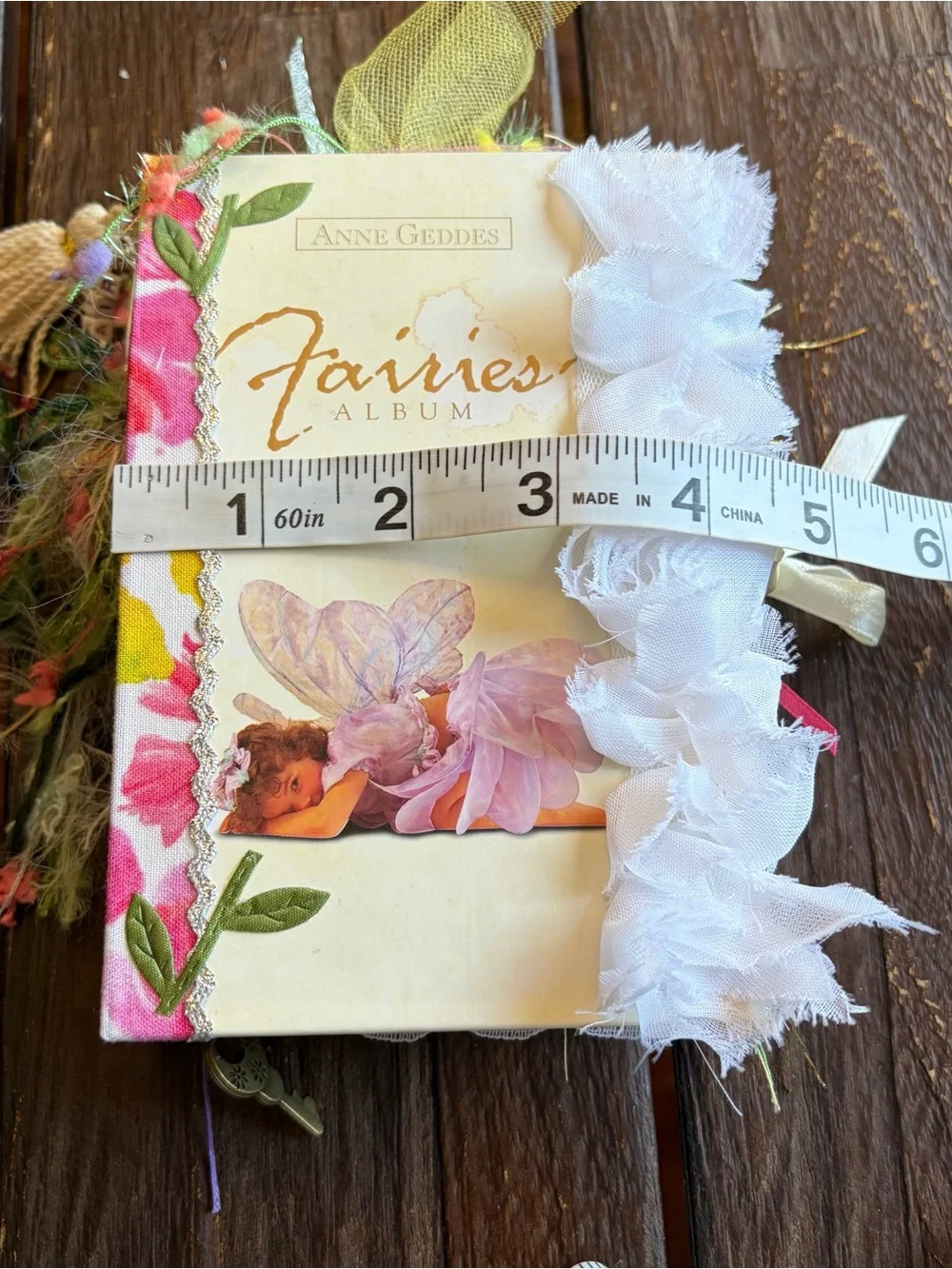 Fairy Junk Journal Small Anne Geddes Fairy Album Made Into Journal Hardcover